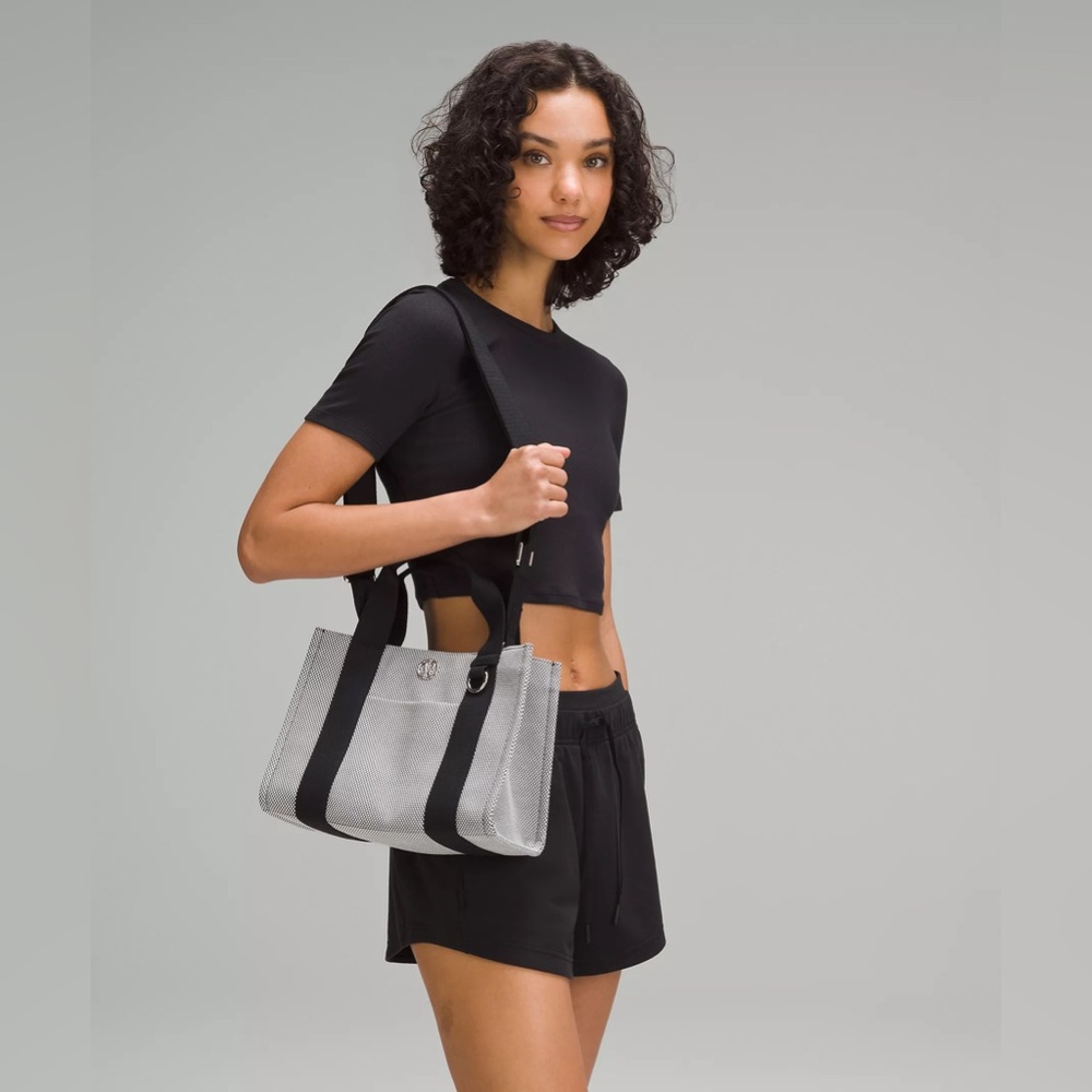 Two tone canvas mini tote bag 4.5L - Picture 2 of 10